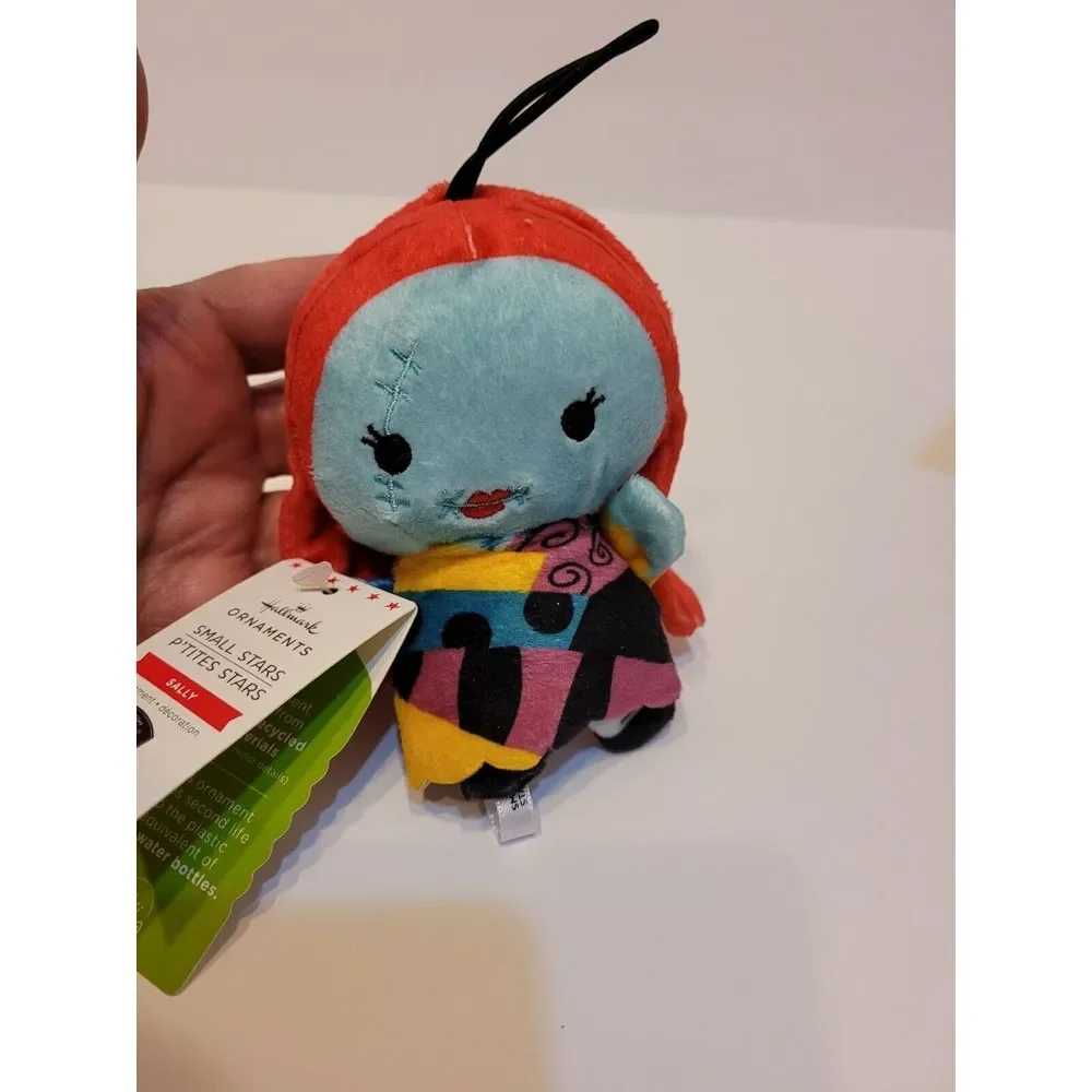 Hallmark 2022 Small Stars Plush SALLY Nightmare Before Christmas Ornament‎ New